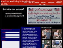 Tablet Screenshot of americanmachiningsc.com